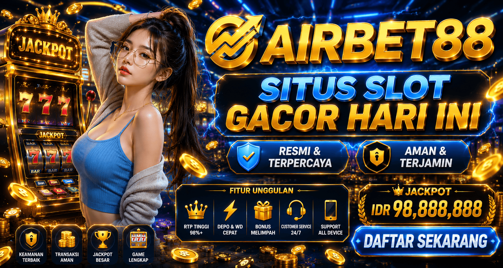 Depo10K Modern dengan Koleksi Game Variatif